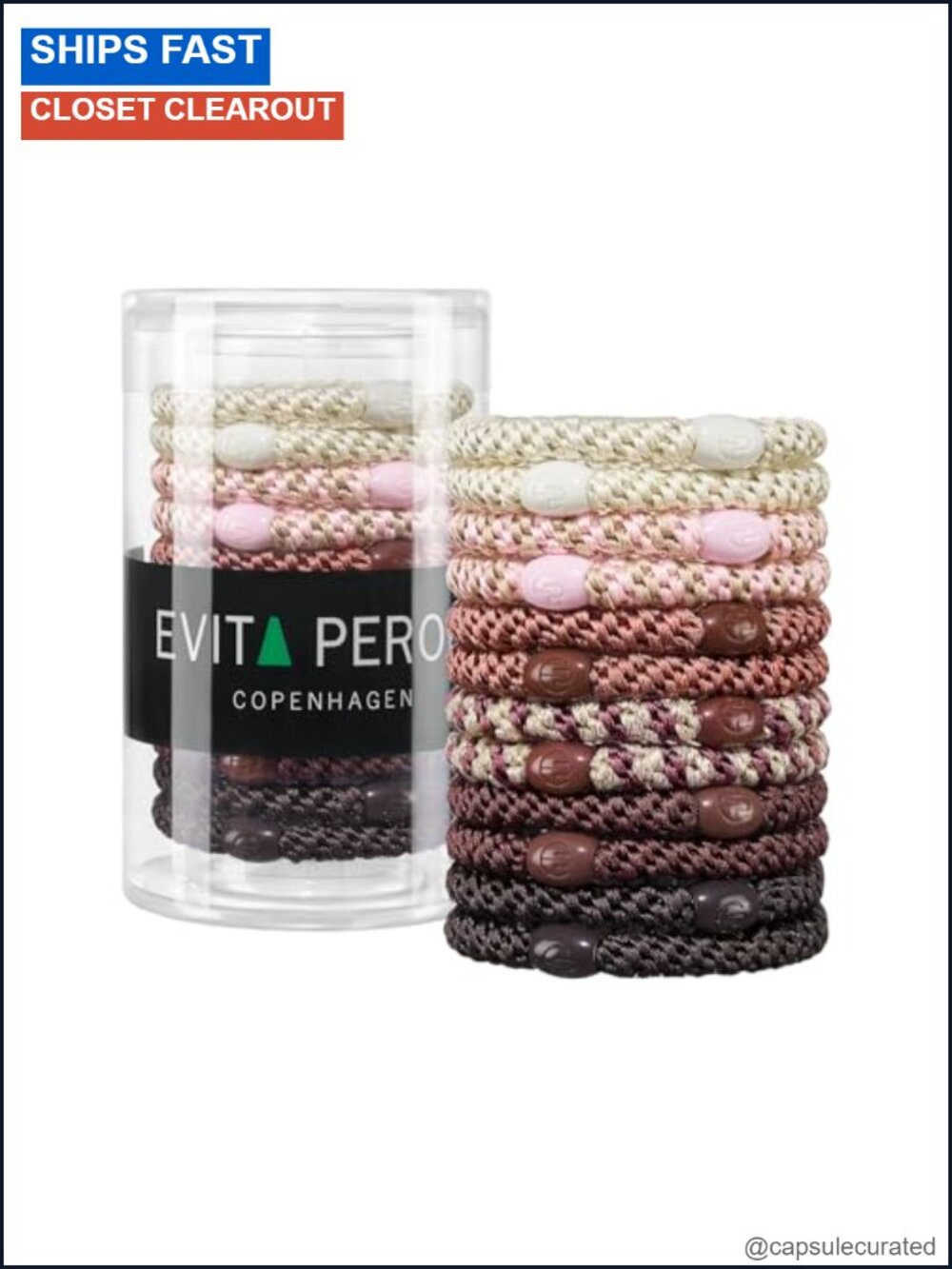 Designer Hair Ties 12 Pack Secure Hold for Thick Hair Yoga Gym